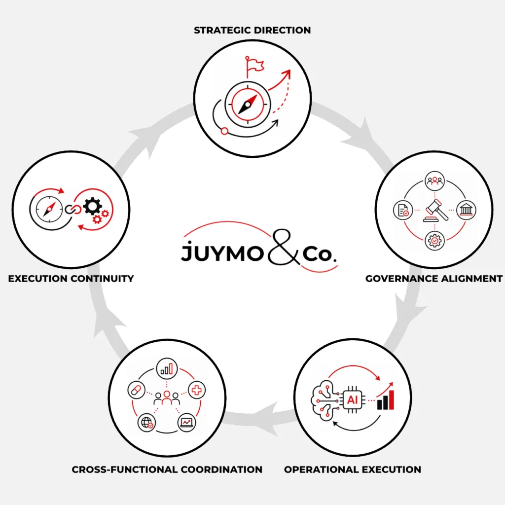The JUYMO Model for connected strategy and execution